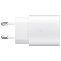Samsung Originele USB-C naar USB-C kabel - 1 meter - 25 Watt + Originele Fast Charging Adapter USB-C Oplader - 25 Watt - Wit
