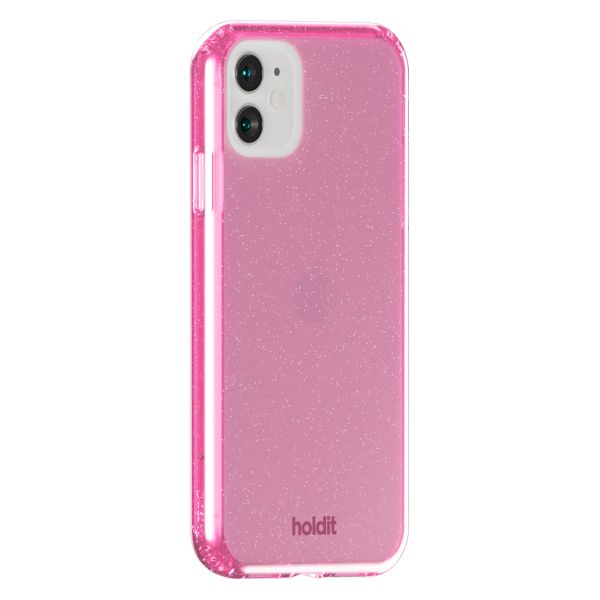 Holdit Glitter Case Apple iPhone 11 / Xr - Roze