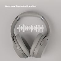 Selencia Urban Play Draadloze Koptelefoon - Active Noise Cancelling (ANC) - Met Opbergcase - Cosy Grey