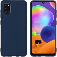 imoshion Color Backcover Samsung Galaxy A31 - Donkerblauw