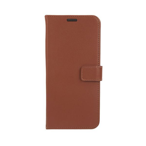 Valenta Leather Bookcase Samsung Galaxy S21 Plus - Bruin