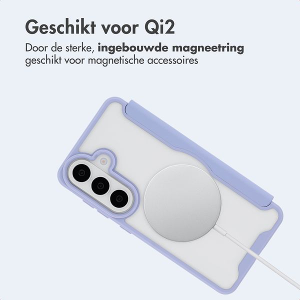 imoshion Transparante Bookcase met MagSafe Samsung Galaxy S26 - Lila