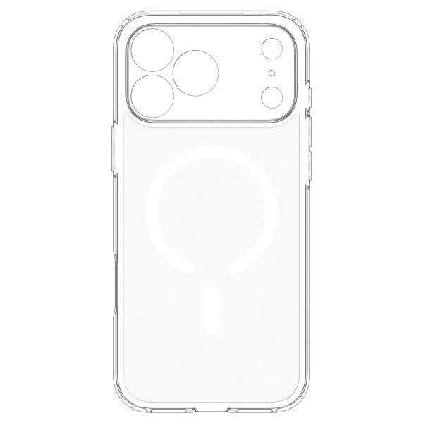 Spigen Ultra Hybrid Backcover MagSafe Apple iPhone 18 Pro / 17 Pro - Clear / White