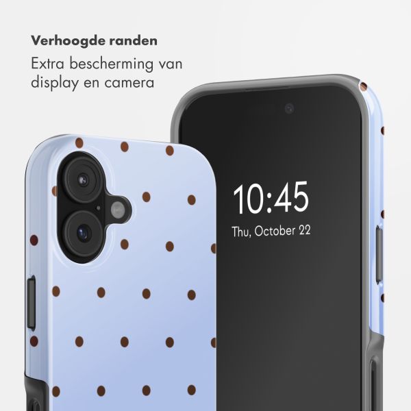Selencia Vivid Backcover met MagSafe Apple iPhone 17 - Happy Dots Digital Sky