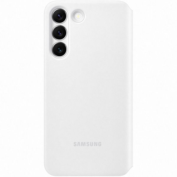 Samsung Originele Clear View Bookcase Galaxy S22 - White