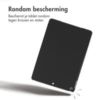 imoshion Trifold Bookcase Apple iPad 9 (2021) 10.2 inch / iPad 8 (2020) 10.2 inch / iPad 7 (2019) 10.2 inch - Zwart