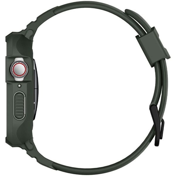 Spigen Rugged Armor™ Pro case Apple Watch 40 mm / 41 mm - Groen