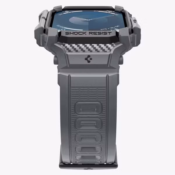 Spigen Rugged Armor™ Pro Case Apple Watch Series 10 / 11 - 46 mm - Dark Gray