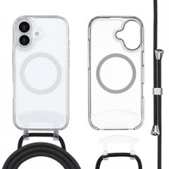 imoshion MagSafe Backcover met afneembaar koord Apple iPhone 17 - Transparant