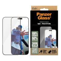 PanzerGlass Ultra-Wide Fit Anti-Bacterial Screenprotector Apple iPhone 16 Pro Max