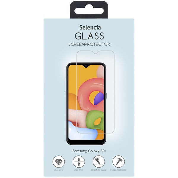 Selencia Gehard Glas Screenprotector Samsung Galaxy A01