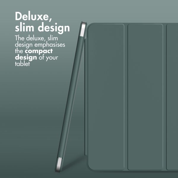 imoshion Magnetic Book Case Apple iPad Air 11 inch (2026) M4 / (2025) M3 / (2024) M2 / Air 5 (2022) / Air 4 (2020) - Dark Green