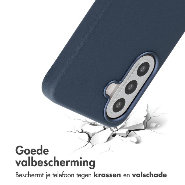 Accezz MagSafe Leather Backcover Samsung Galaxy A57 (5G) - Nightfall Blue