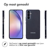 Accezz 100% Recycled Clear Backcover Samsung Galaxy A54 (5G) - Transparant