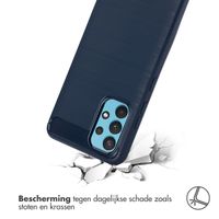 imoshion Brushed Backcover Samsung Galaxy A32 (4G) - Donkerblauw