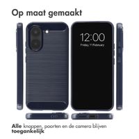 imoshion Brushed Backcover Xiaomi Poco X8 Pro - Donkerblauw