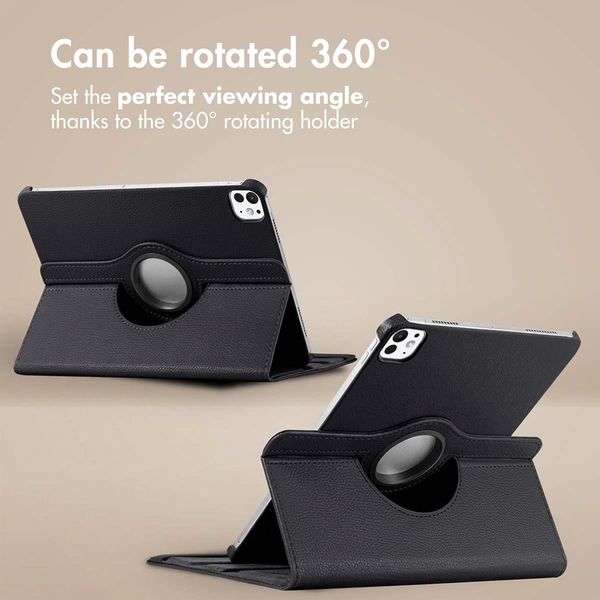 imoshion 360° Rotating Case Apple iPad Pro 12.9 (2020/2021/2022) - Black
