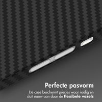 Accezz MagSafe Kevlar Backcover Apple iPhone 14 Pro Max - Zwart