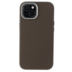 Accezz Mesh Backcover met MagSafe Apple iPhone 14 / 13 - Bruin