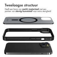 Accezz Rugged Frosted MagSafe Backcover Apple iPhone 14 - Zwart