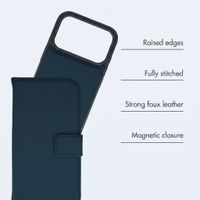 imoshion Detachable 2-in-1 Luxury Bookcase Apple iPhone 18 Pro / 17 Pro - Blue