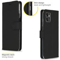 Accezz Wallet Softcase Bookcase Motorola Moto G32 - Zwart