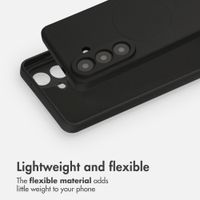 imoshion Colour Back Cover with MagSafe Samsung Galaxy S26 Plus - Black