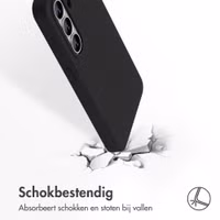 Accezz Liquid Silicone Backcover Samsung Galaxy S26 - Zwart