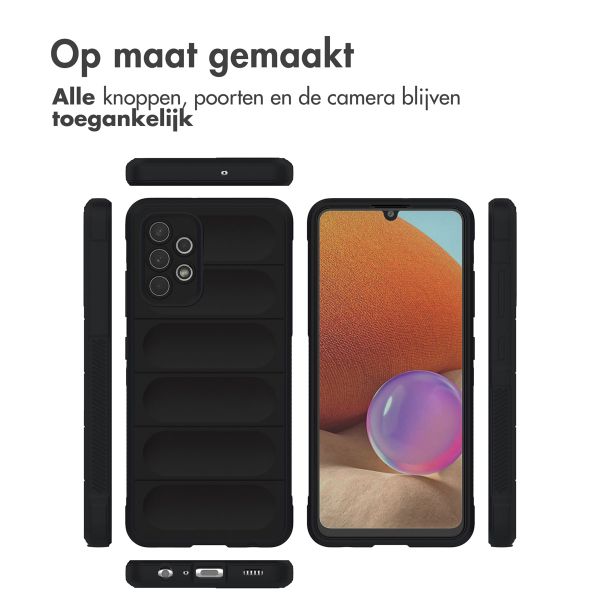 imoshion EasyGrip Backcover Samsung Galaxy A32 (4G) - Zwart