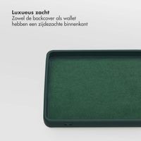Selencia Olyn Uitneembare Bookcase met MagSafe Samsung Galaxy S24 Ultra - Groen