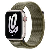 Apple Nike Sport Loop Band Apple Watch | 44/45/46/49 mm - Sequoia / Pure Platinum