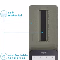 imoshion Stand Flipcase Kobo Clara Colour / BW - Lichtblauw