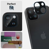 Spigen GLAStR EZ Fit Optik Camera Protector 2 Pack Apple iPhone 15 / 15 Plus - Black