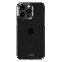 Holdit Glitter Case Apple iPhone 15 Pro - Zwart