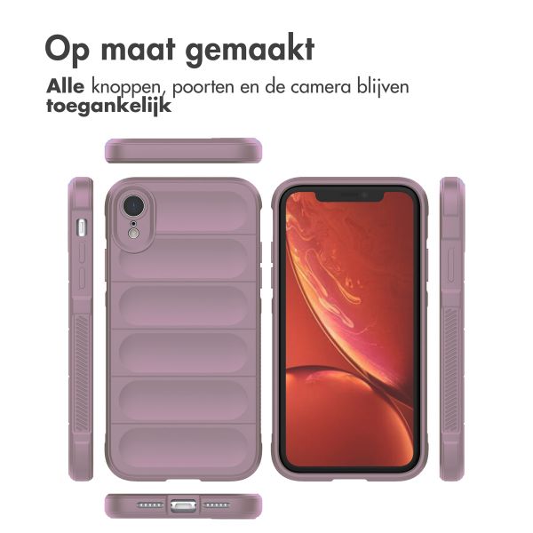 imoshion EasyGrip Backcover iPhone Xr - Paars