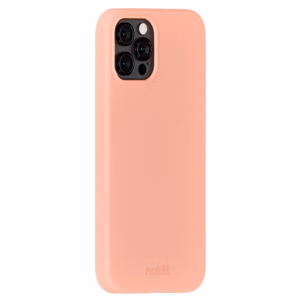 Holdit Silicone Case Apple iPhone 12 (Pro) - Pink Grape