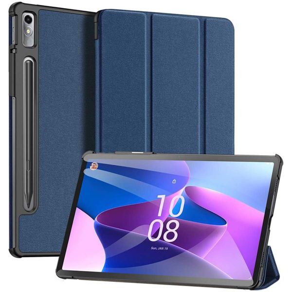 Dux Ducis Domo Bookcase Lenovo Tab P11 Pro (2nd gen) - Donkerblauw