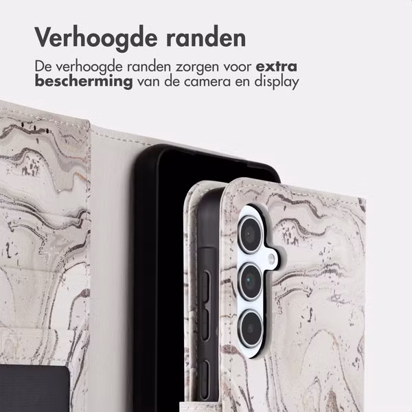 imoshion Design Bookcase Samsung Galaxy A35 - Sandy Marble