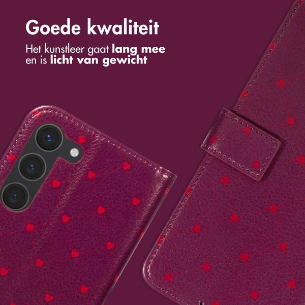 imoshion Design Bookcase Samsung Galaxy S23 - Crush Check Coral Dust