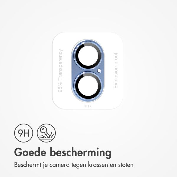 imoshion Camera Protector Glas 2 Pack Apple iPhone 17 - Mist Blue