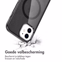 imoshion Sparkle Backcover met MagSafe Apple iPhone 12 (Pro) - Glitter Zwart