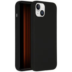 Accezz Liquid Silicone Back Cover Apple iPhone 15 Plus - Black
