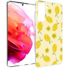 imoshion Design hoesje Samsung Galaxy S21 FE - Lemons