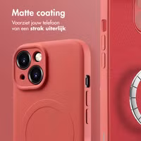 imoshion Color Backcover met MagSafe Apple iPhone 15 - Dusty Rose