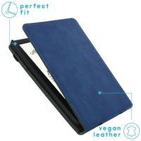 imoshion Stand Flipcase Pocketbook Touch Lux 5 / HD 3 / Basic Lux 4 / Vivlio Lux 5 - Donkerblauw