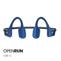 Shokz OpenRun - Standaard maat - Open-Ear draadloze oordopjes - Bone conduction - Blauw