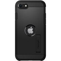 Spigen Tough Armor Backcover Apple iPhone SE (2022 / 2020) - Zwart
