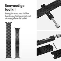 imoshion Stalen bandje Samsung Galaxy Watch 8 (40/44mm) / Classic (46mm) - Zwart