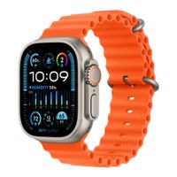 Apple Verlengstuk voor Ocean-bandje Apple Watch | 44/45/46/49 mm - Maat XL - Oranje