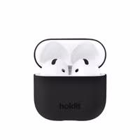 Holdit Silicone Case Apple AirPods 4 - Zwart